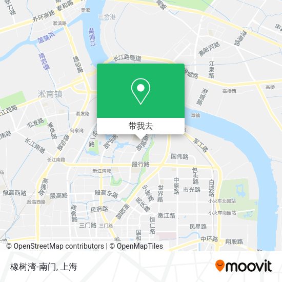 橡树湾-南门地图