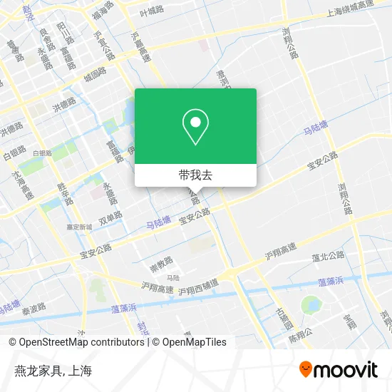 燕龙家具地图