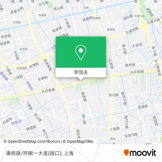 康梧路/环南一大道(路口)地图