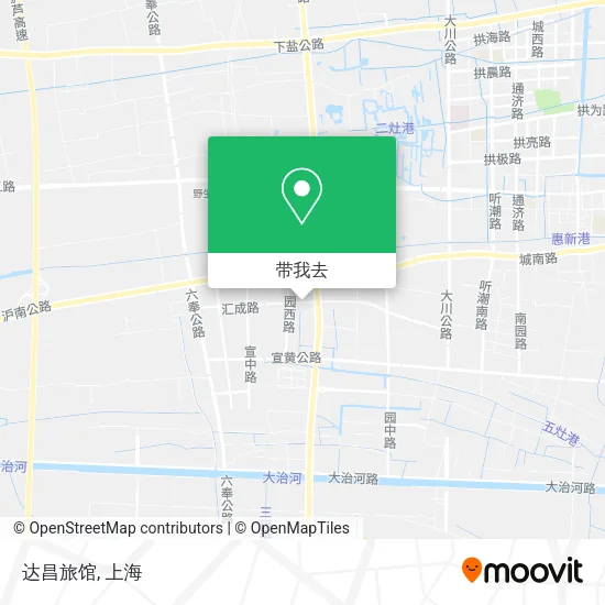 达昌旅馆地图