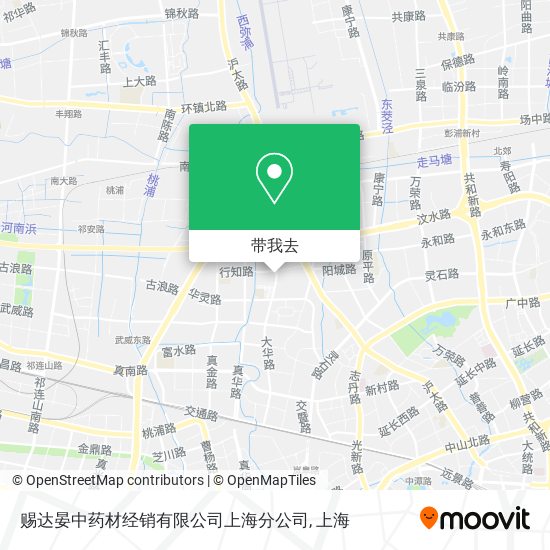 赐达晏中药材经销有限公司上海分公司地图