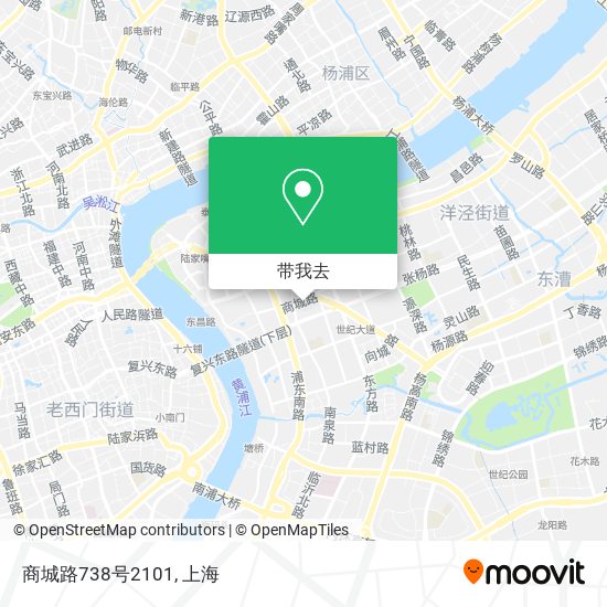 商城路738号2101地图