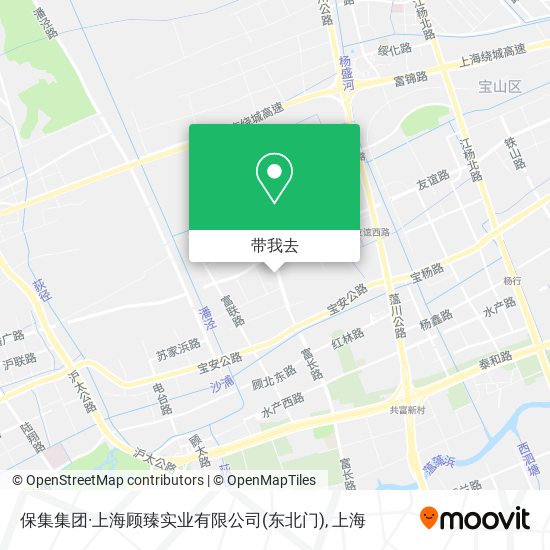 保集集团·上海顾臻实业有限公司(东北门)地图