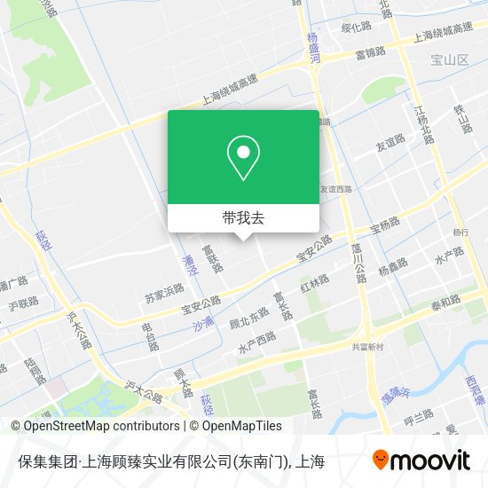 保集集团·上海顾臻实业有限公司(东南门)地图