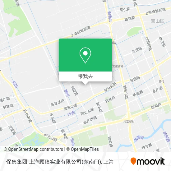 保集集团·上海顾臻实业有限公司(东南门)地图