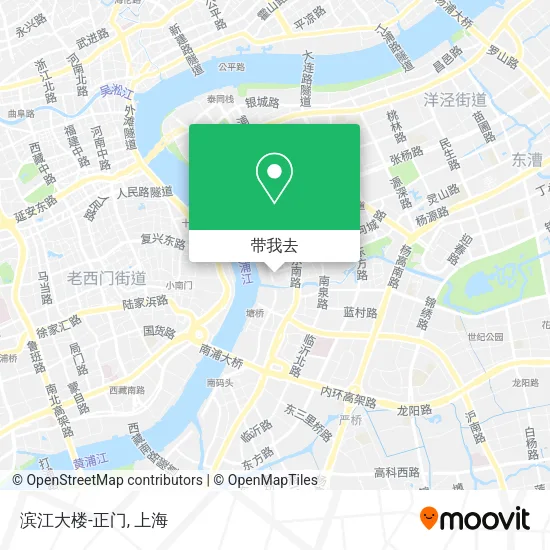 滨江大楼-正门地图