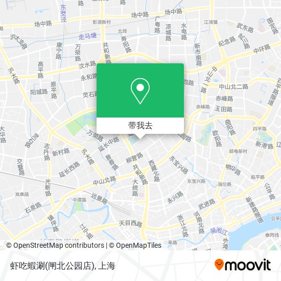 虾吃蝦涮(闸北公园店)地图