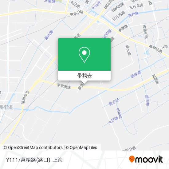 Y111/菖梧路(路口)地图
