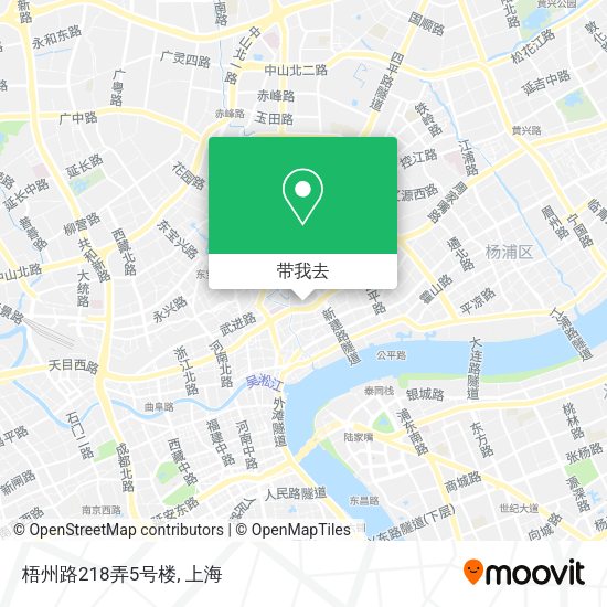 梧州路218弄5号楼地图
