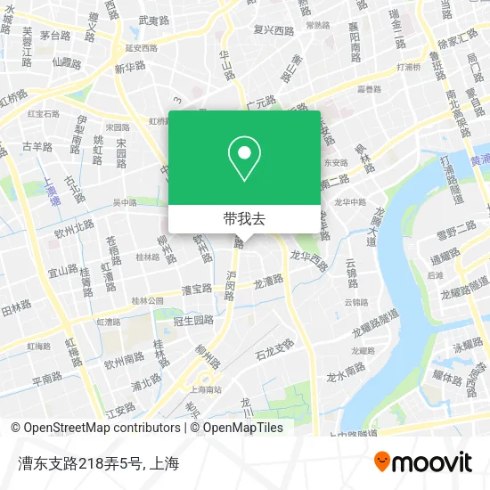 漕东支路218弄5号地图