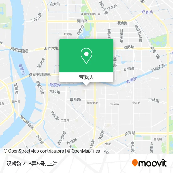 双桥路218弄5号地图