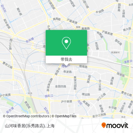 山河味香居(乐秀路店)地图