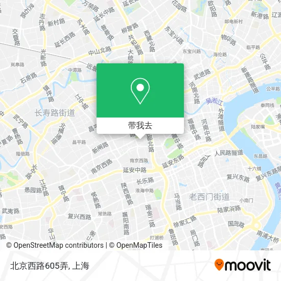 北京西路605弄地图