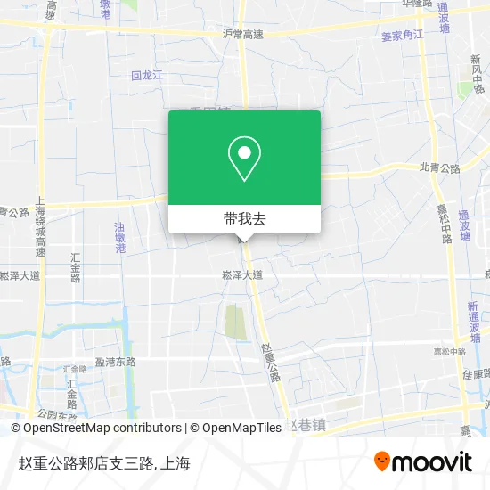 赵重公路郏店支三路地图