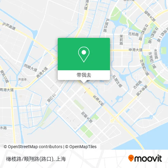 橄榄路/顺翔路(路口)地图
