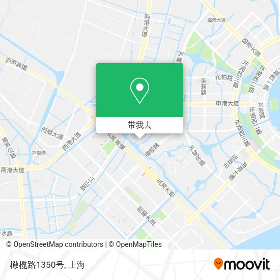 橄榄路1350号地图