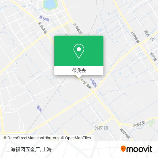 上海福冈五金厂地图