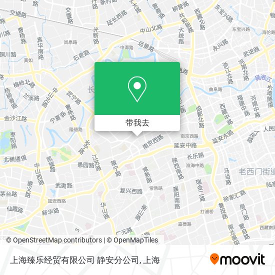 上海臻乐经贸有限公司 静安分公司地图