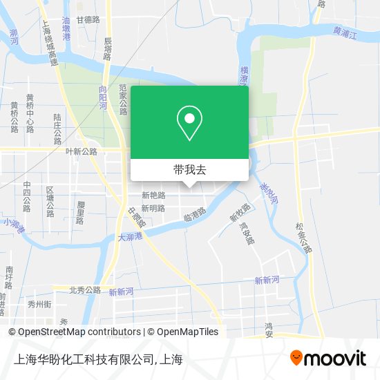 上海华盼化工科技有限公司地图