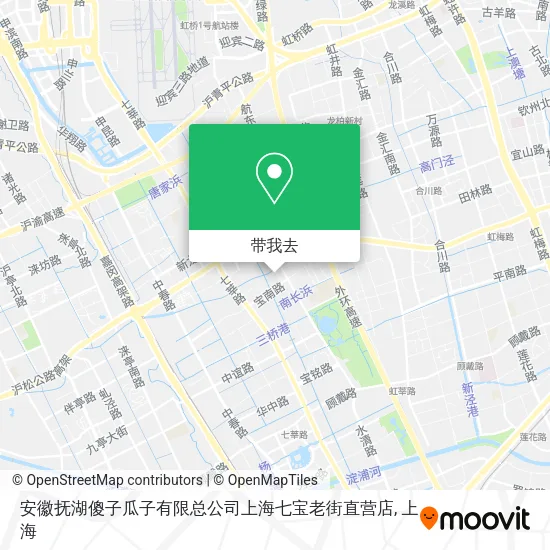 安徽抚湖傻子瓜子有限总公司上海七宝老街直营店地图