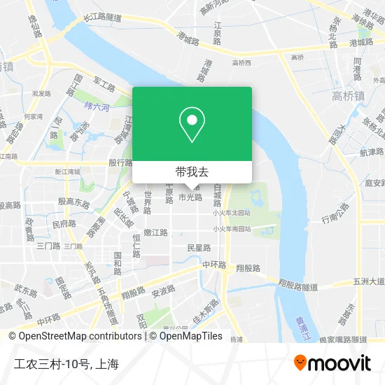 工农三村-10号地图