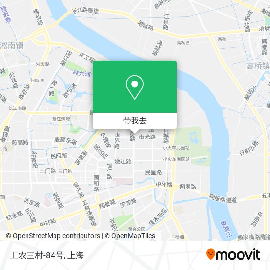 工农三村-84号地图