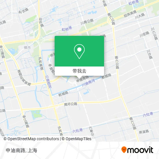 申迪南路地图