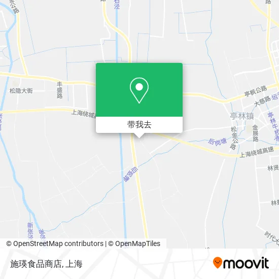 施瑛食品商店地图