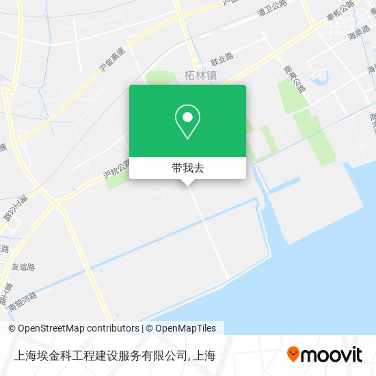 上海埃金科工程建设服务有限公司地图