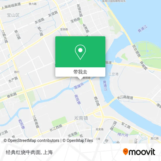 经典红烧牛肉面地图
