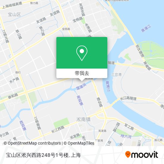 宝山区淞兴西路248号1号楼地图