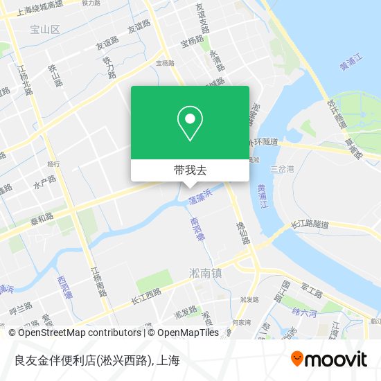 良友金伴便利店(淞兴西路)地图