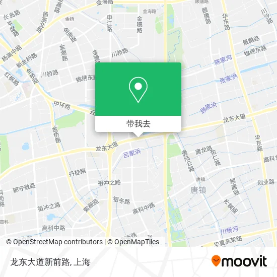龙东大道新前路地图