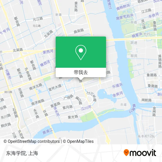 东海学院地图