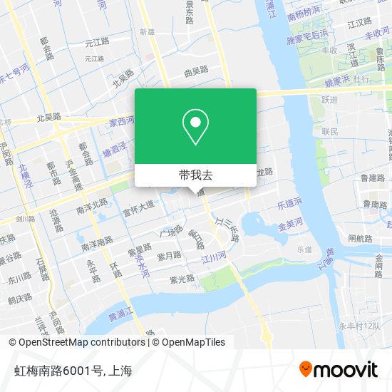 虹梅南路6001号地图
