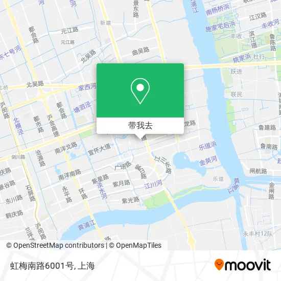 虹梅南路6001号地图