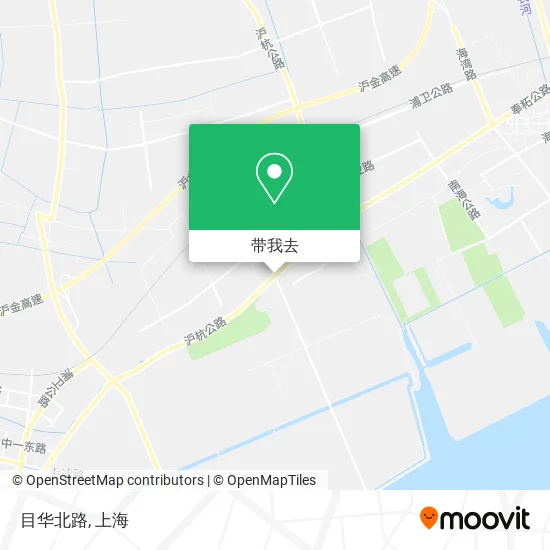 目华北路地图