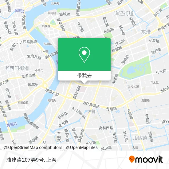 浦建路207弄9号地图
