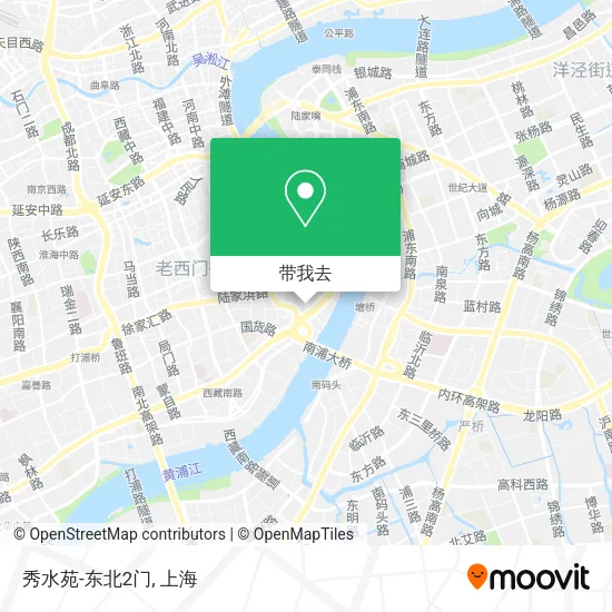 秀水苑-东北2门地图