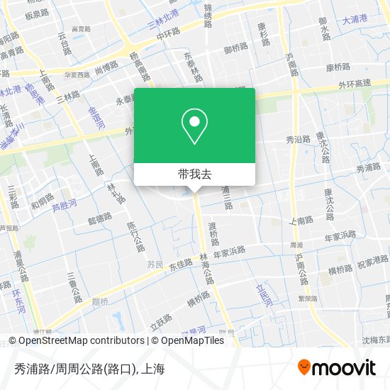 秀浦路/周周公路(路口)地图