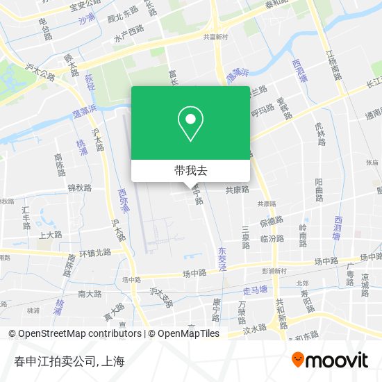 春申江拍卖公司地图