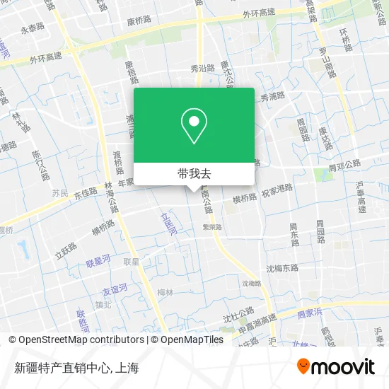 新疆特产直销中心地图