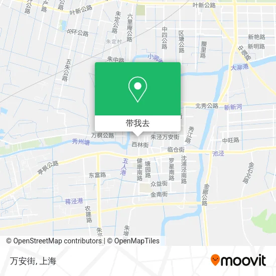 万安街地图