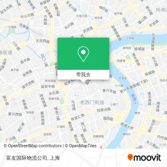 富友国际物流公司地图