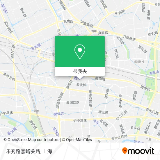 乐秀路嘉峪关路地图