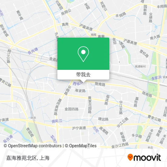 嘉海雅苑北区地图