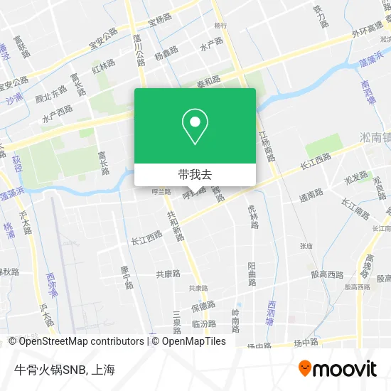 牛骨火锅SNB地图