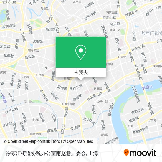 徐家汇街道协税办公室南赵巷居委会地图