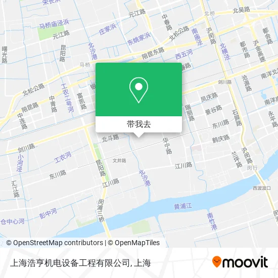 上海浩亨机电设备工程有限公司地图