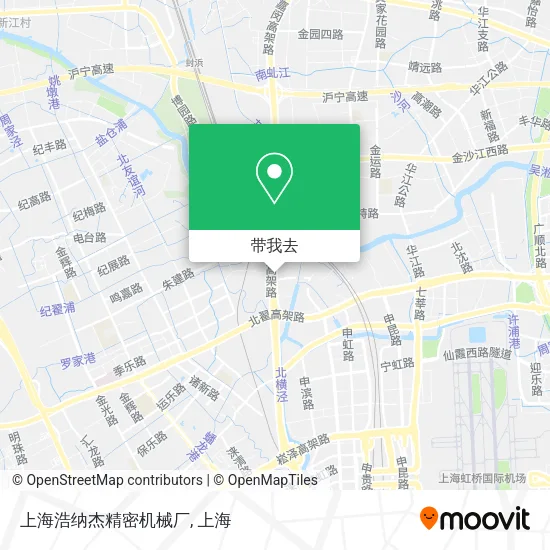 上海浩纳杰精密机械厂地图